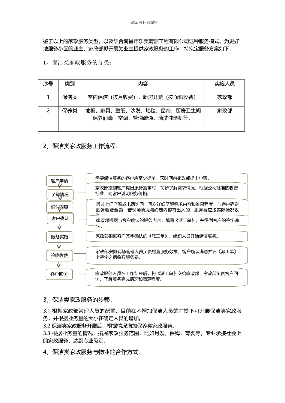 家政事业部方案_第3页