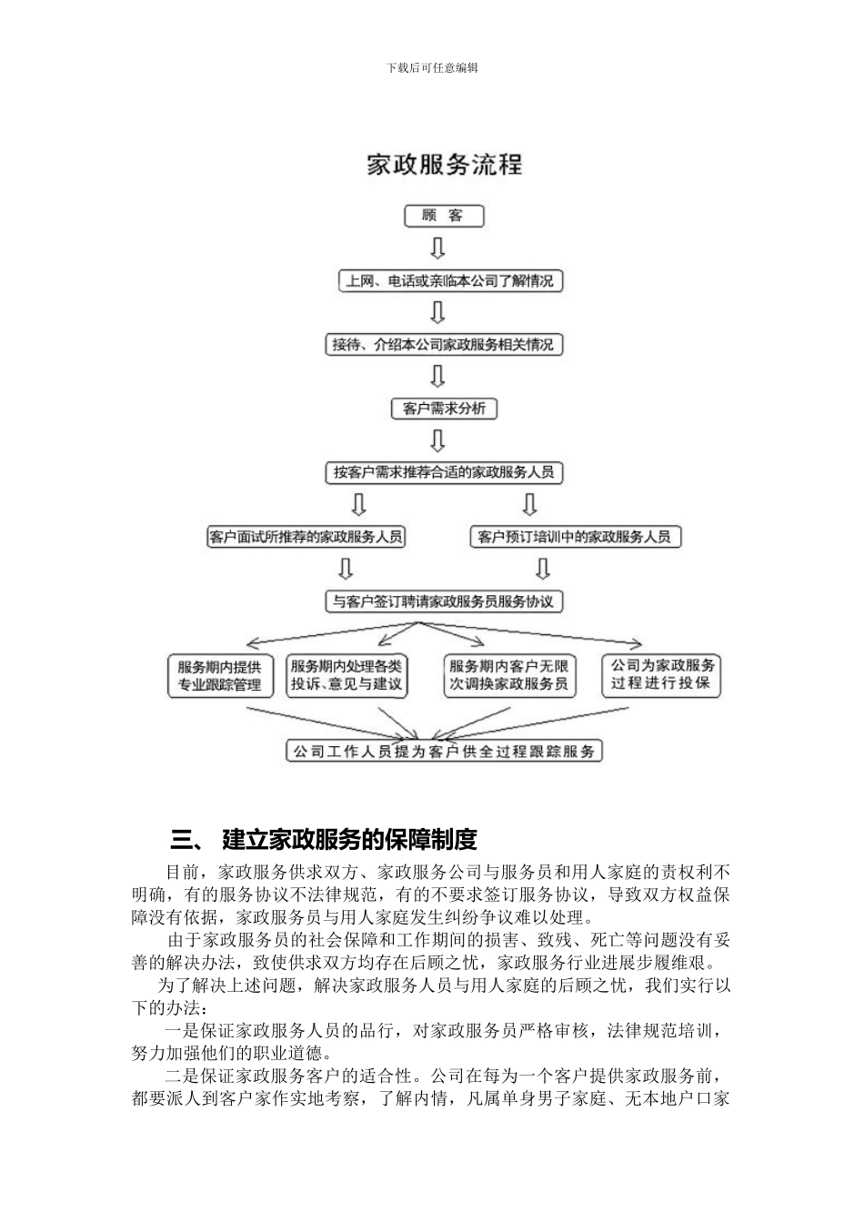 家政公司运作方案_第2页