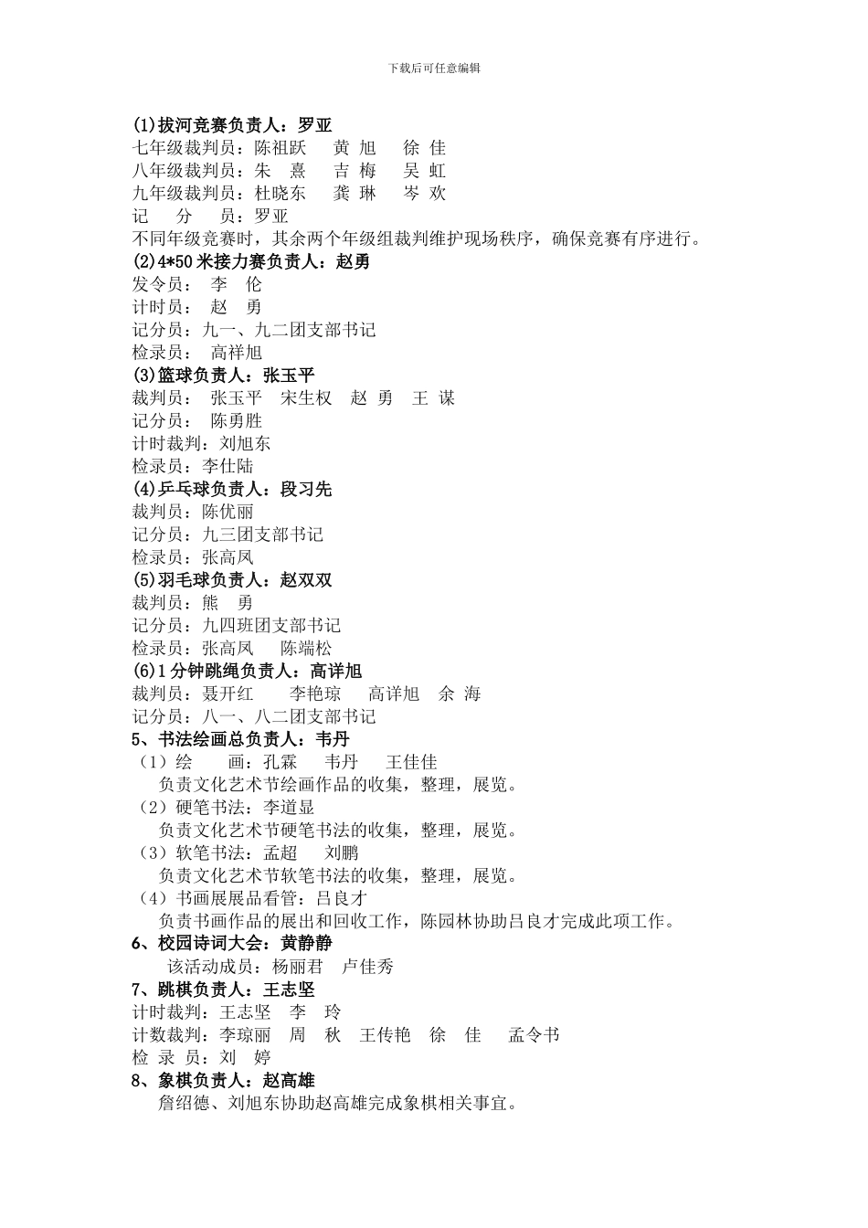 层台中学第六届校园文化总方案_第2页