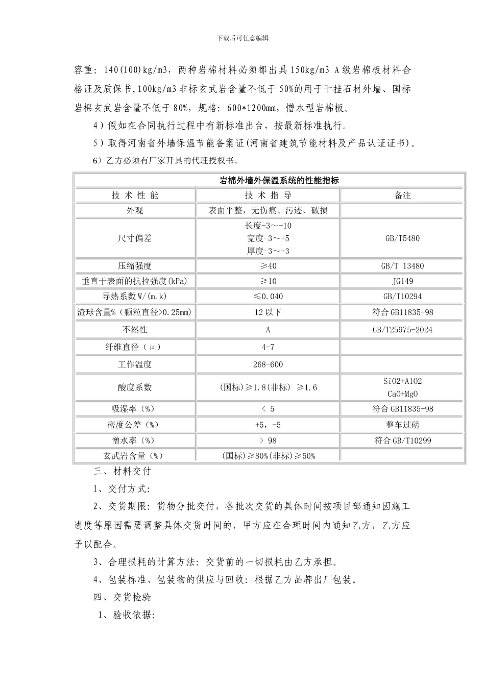 岩棉板采购合同_第3页