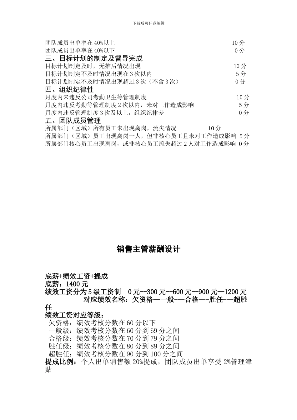 巅峰咨询绩效考核方案_第3页