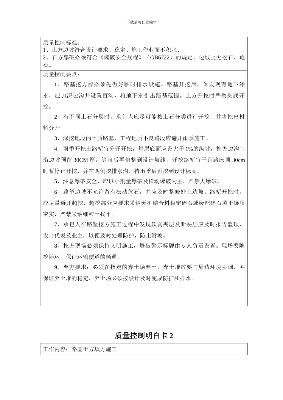 工序质量控制明白卡_第3页