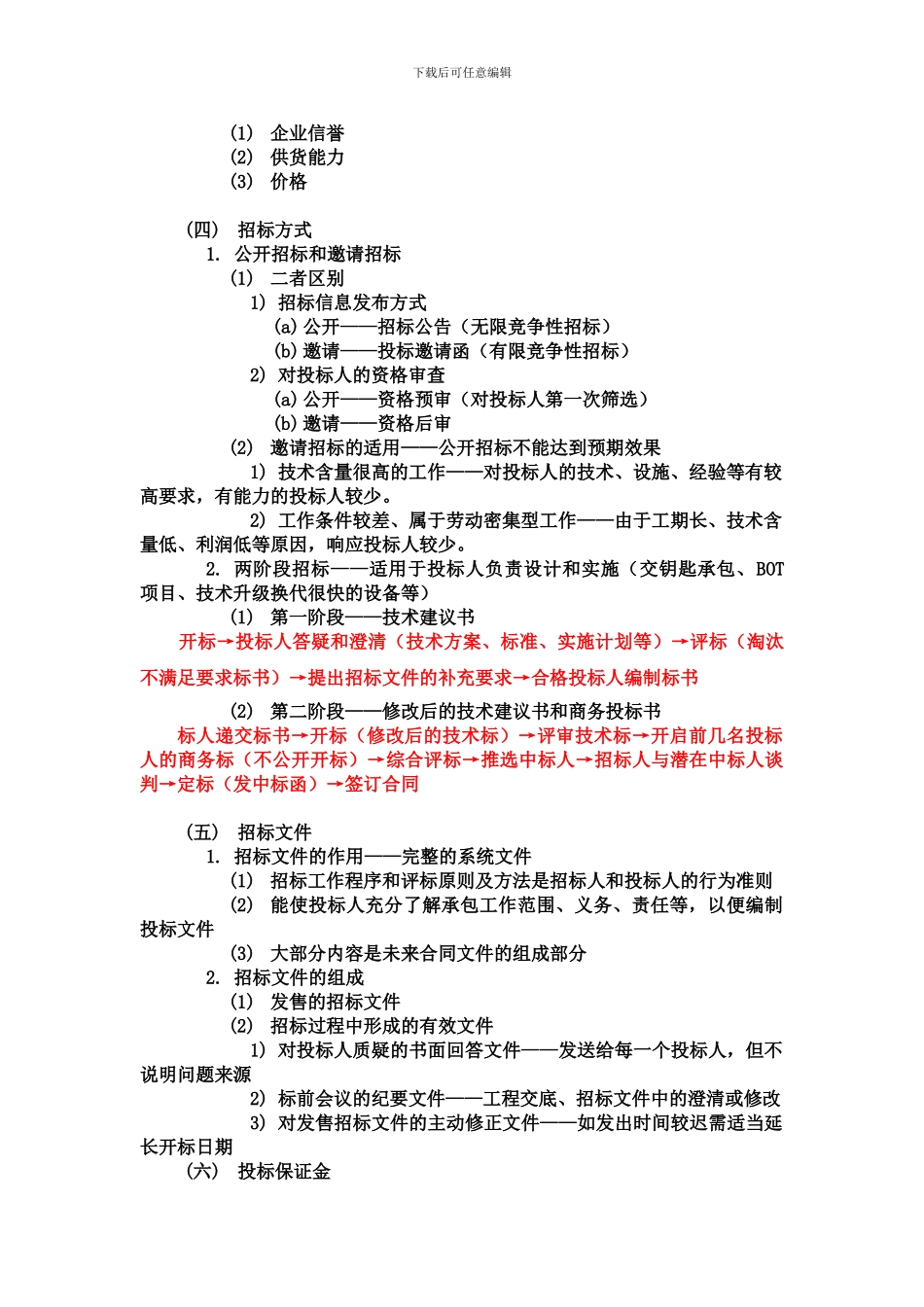 工程招标与合同管理_第2页