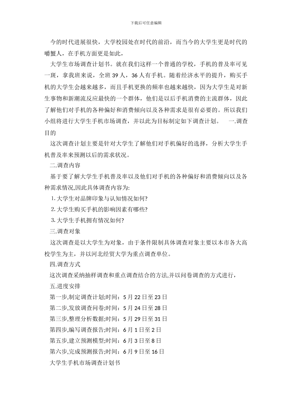 市场调查报告范文-0_第2页