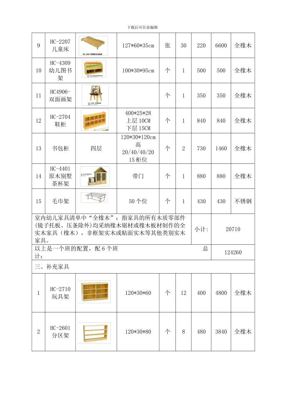 幼儿园家具设备购销合同_第3页