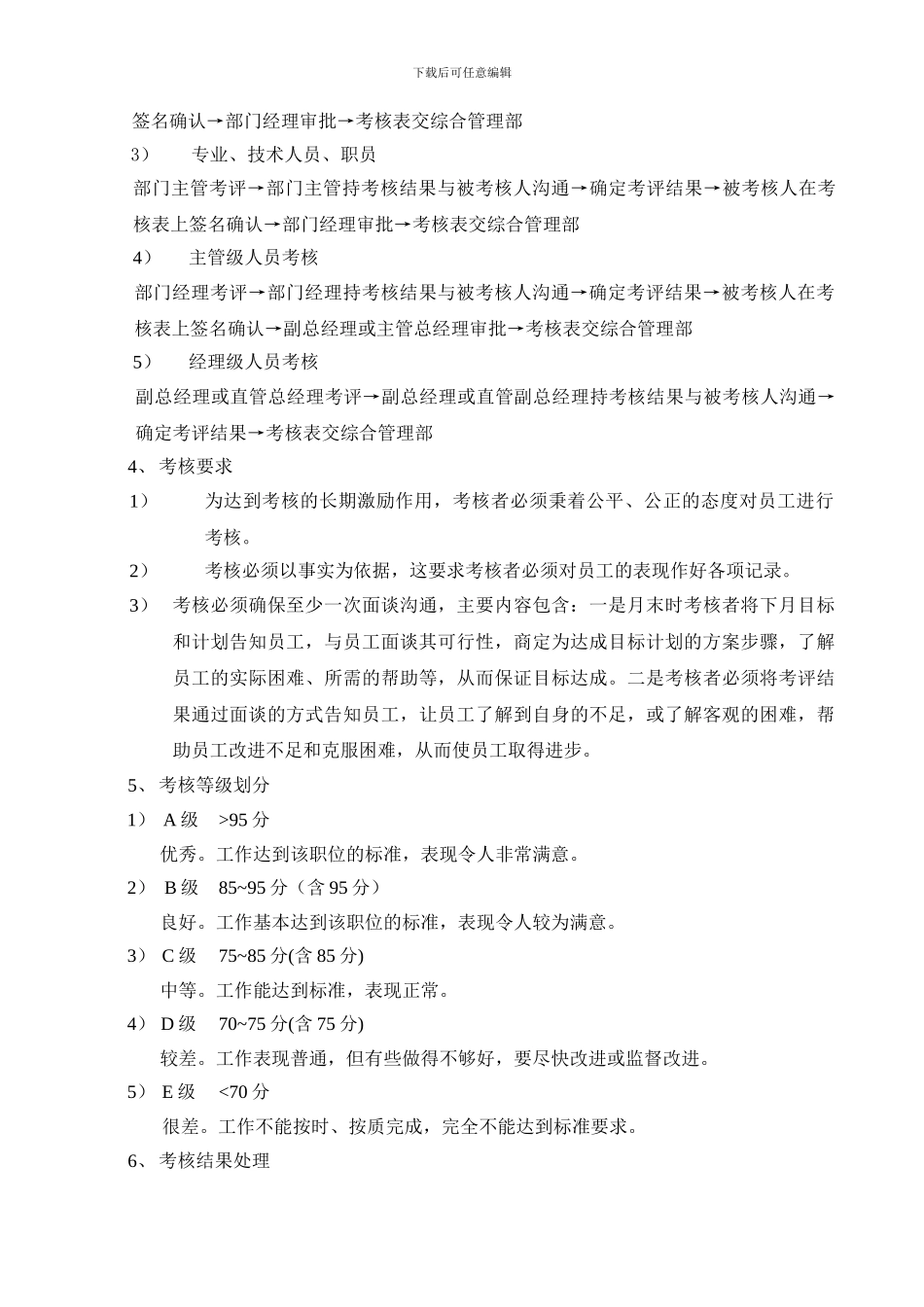 广东XX化工有限公司-2024年薪酬考核管理制度-29页-HR猫猫_第3页