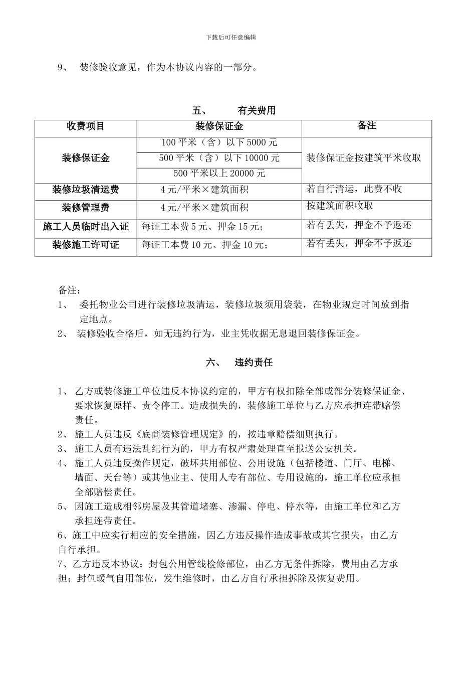 底商装修管理协议_第3页