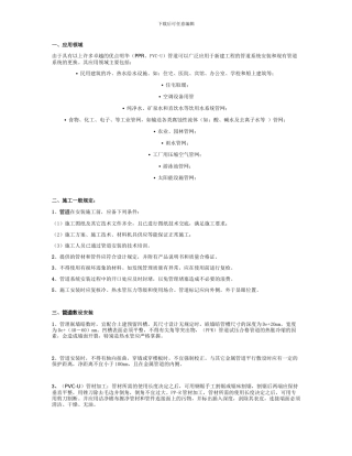 建筑给水管道工程施工技术规程(精)