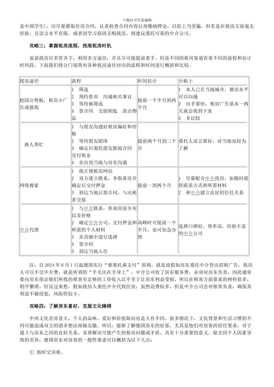 德国留学指南租房攻略吐血大整理_第3页