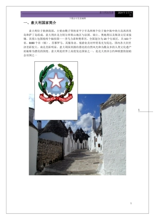 意大利留学宣传册子