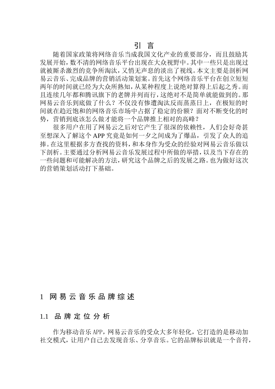 市场营销专业 某网站云品牌推广策划书_第3页