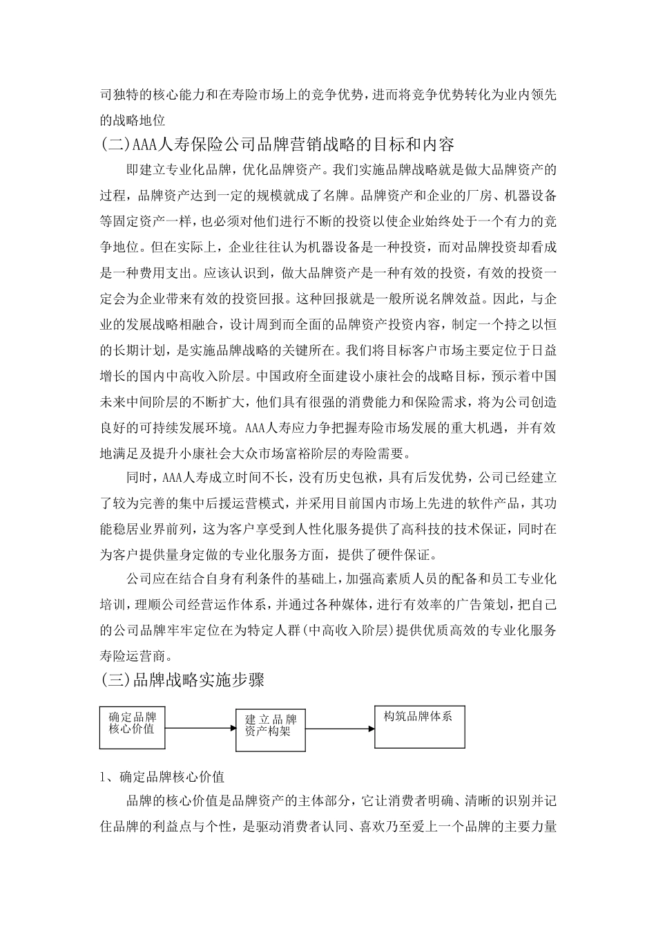 市场营销专业 人寿保险公司品牌营销策略研究_第3页