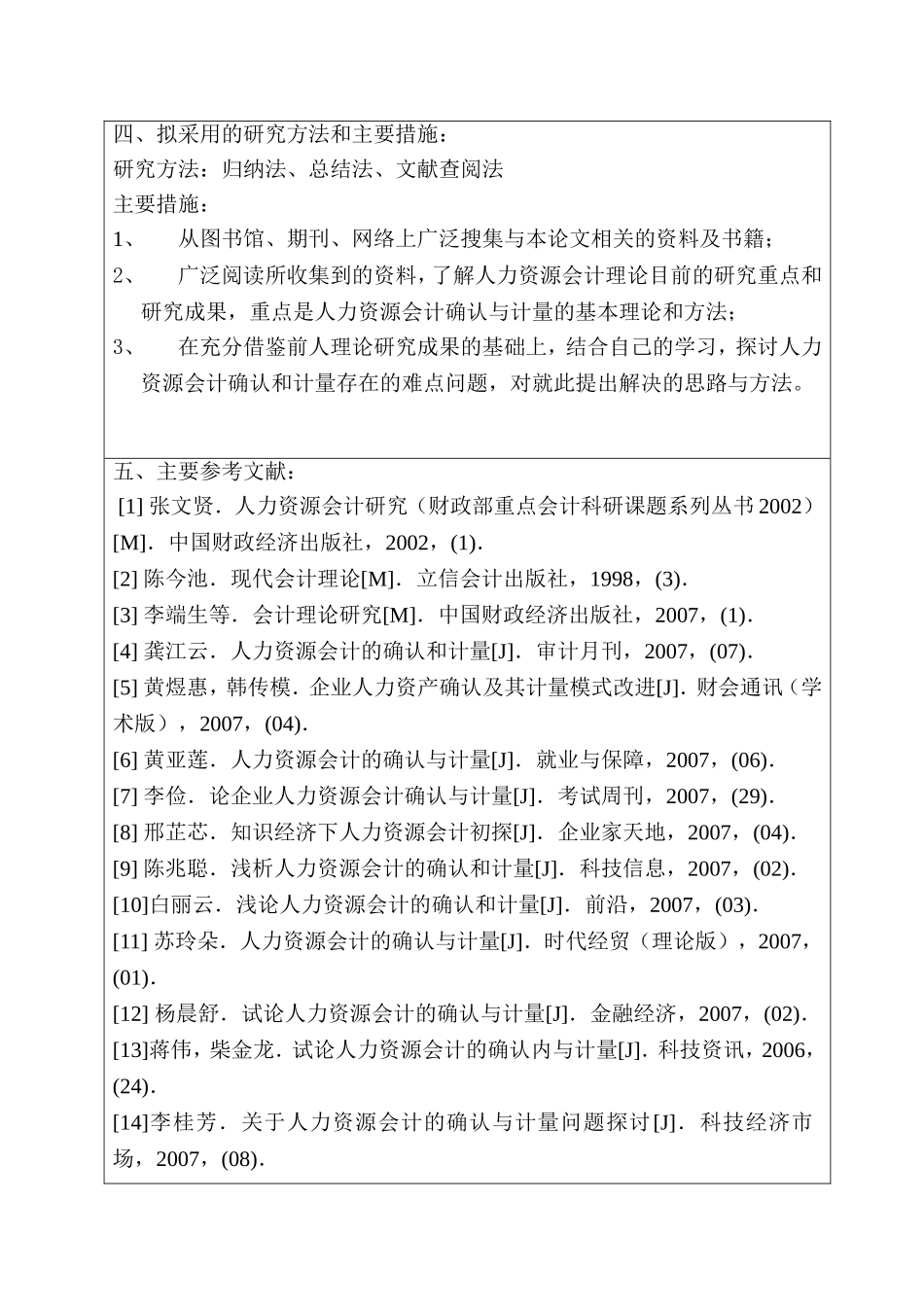 试论人力资源会计的确认与计量  财务管理专业_第3页