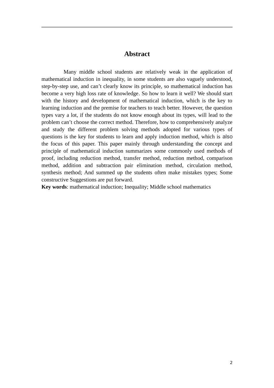 数学归纳法不等式中学数学_第2页
