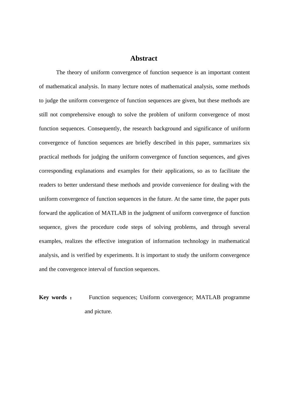数学与应用数学-函数序列一致收敛的判别及MATLAB在其上的应用论文_第3页