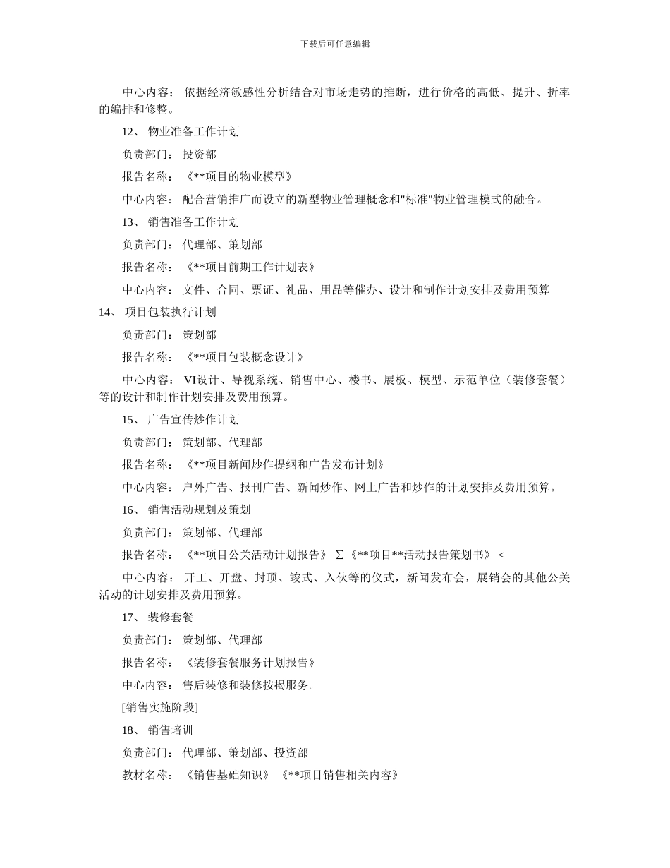 房地产代理全程策划工作程序_第3页