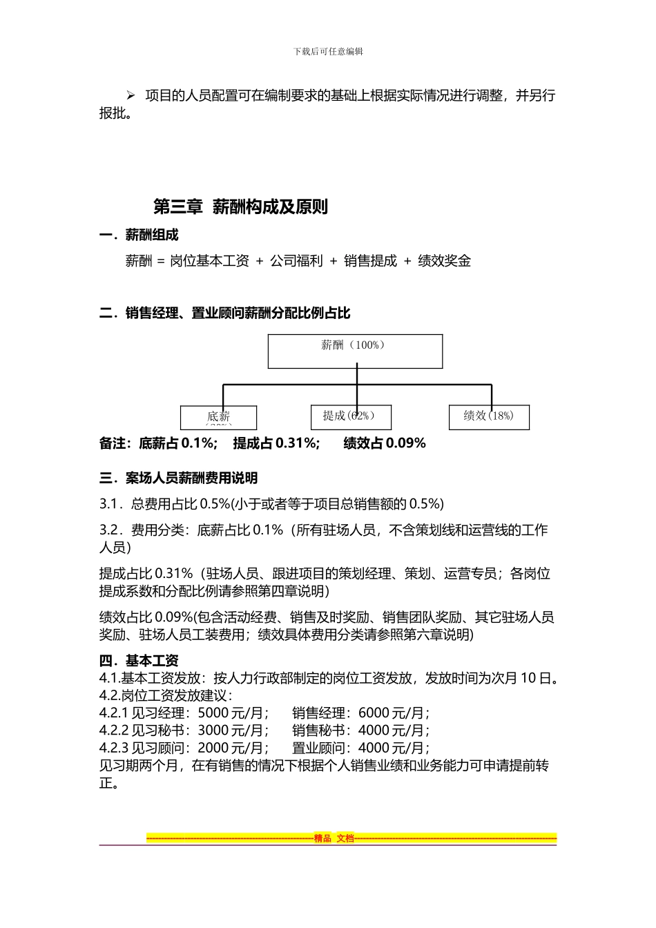 房地产销售提成制度_第3页