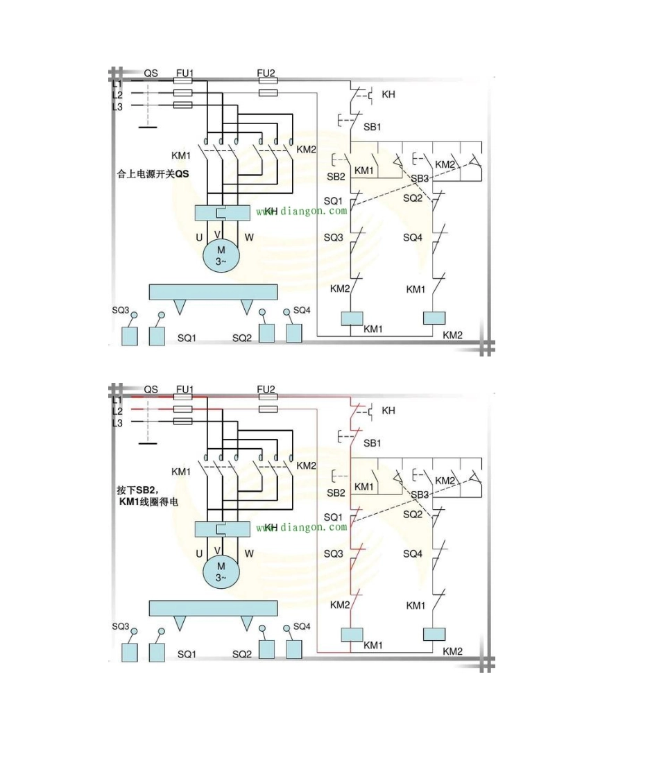 2025年自动往返控制电路图_第2页