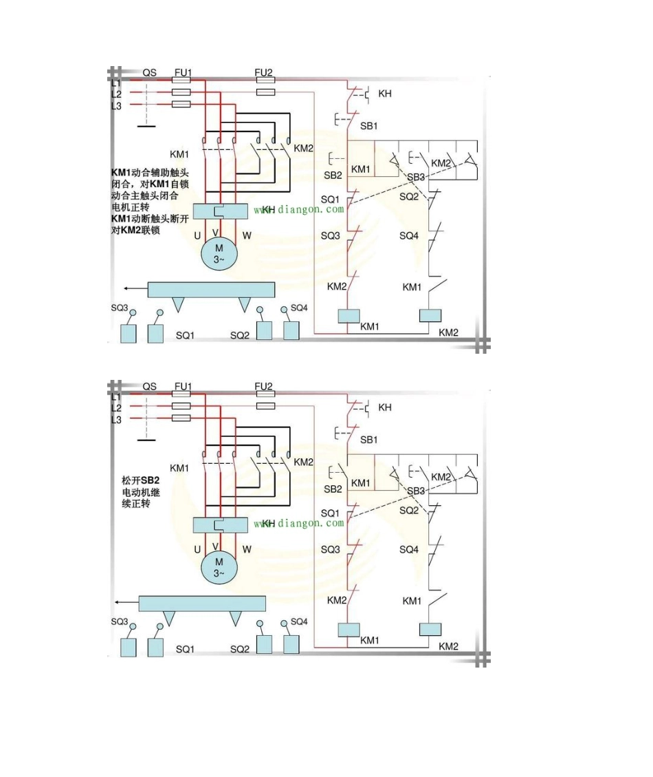 2025年自动往返控制电路图_第3页