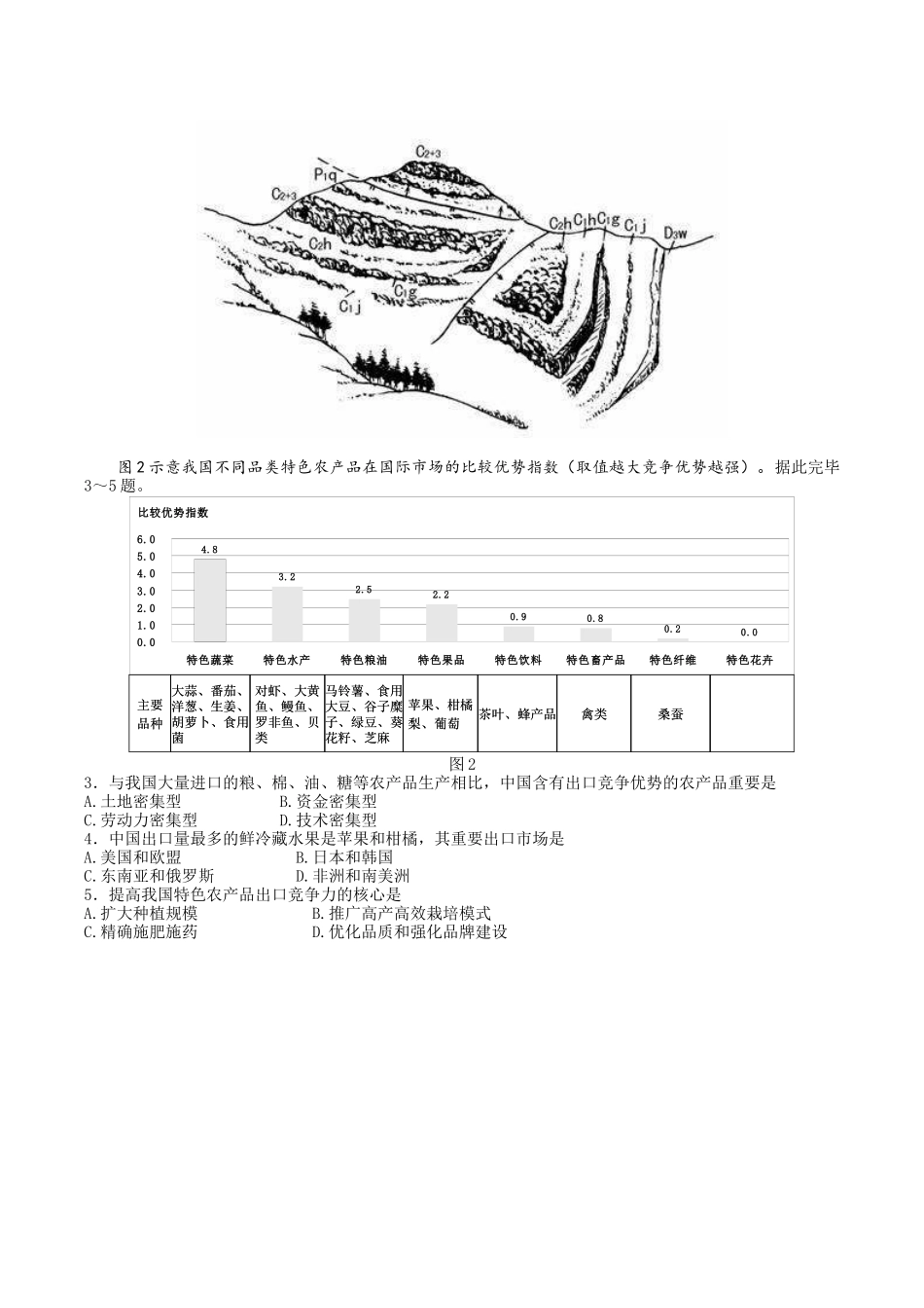2025年深二模地理试题_第2页