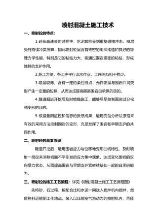 2025年喷射混凝土施工技术