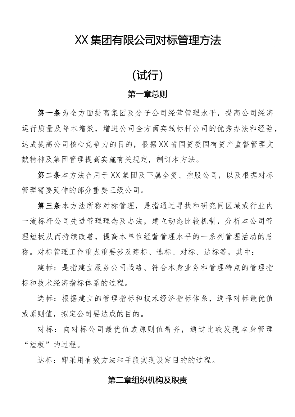 2025年集团对标管理办法_第1页