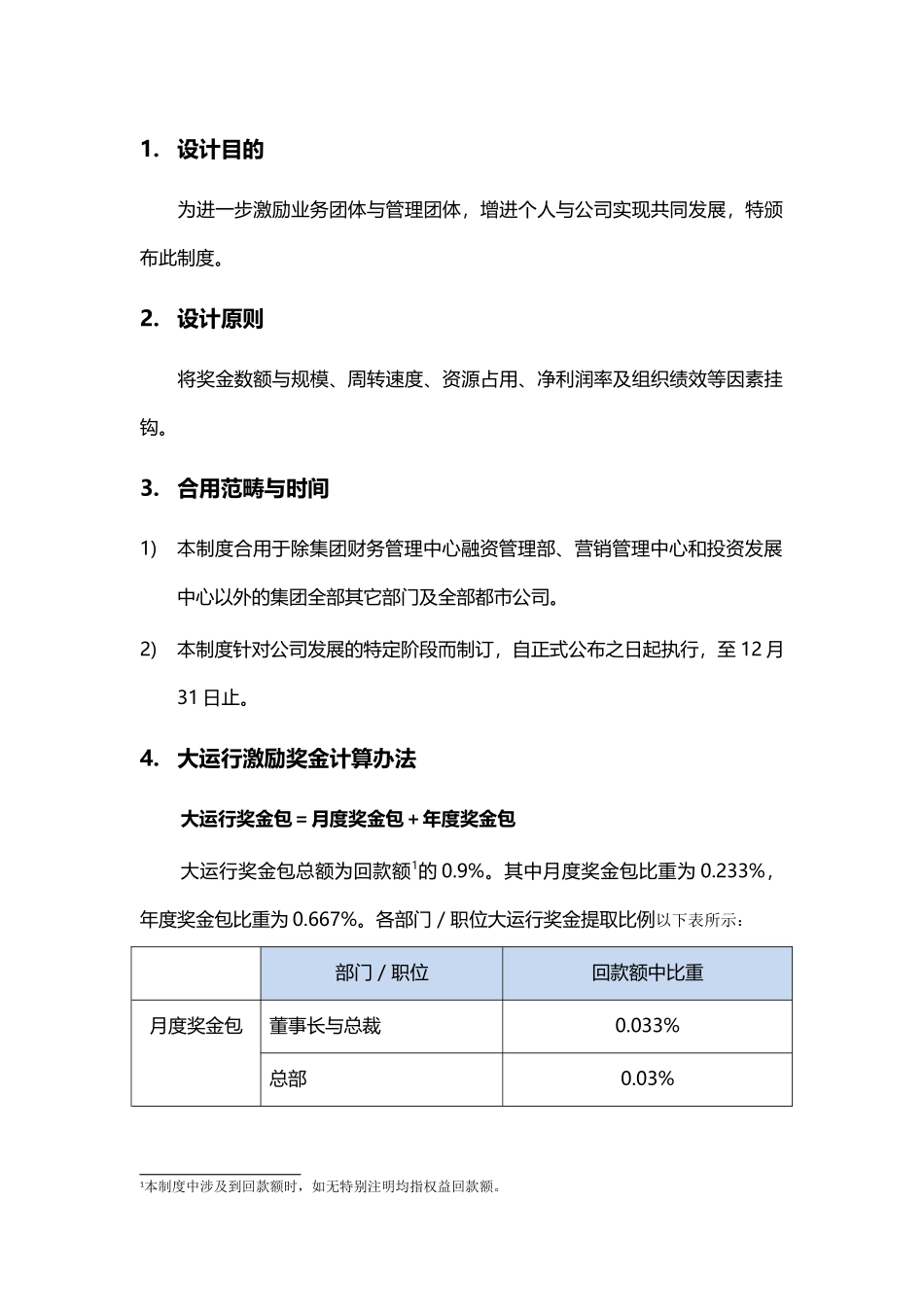 2025年运营激励制度试行版_第2页