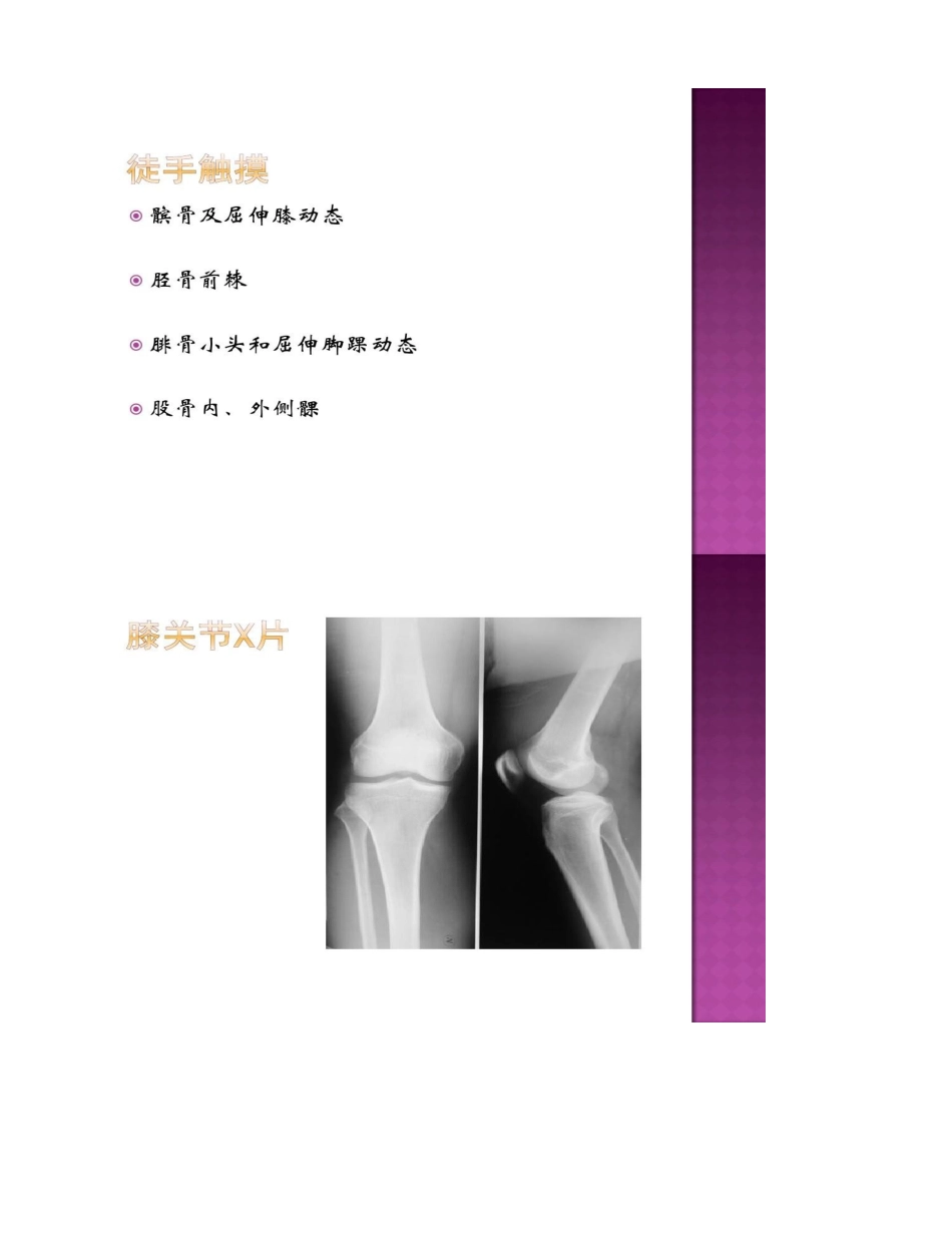 2025年膝关节松动术讲解_第2页