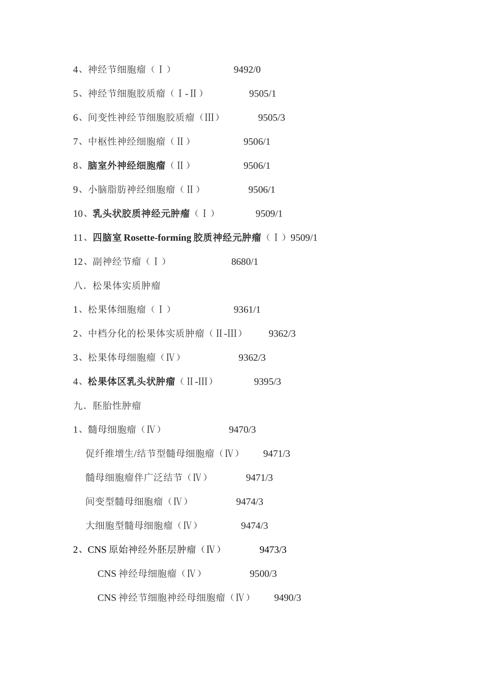 2025年年WHO中枢神经系统肿瘤分类_第3页