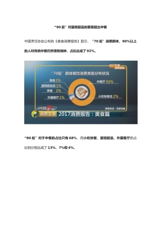 2025年美食消费报告