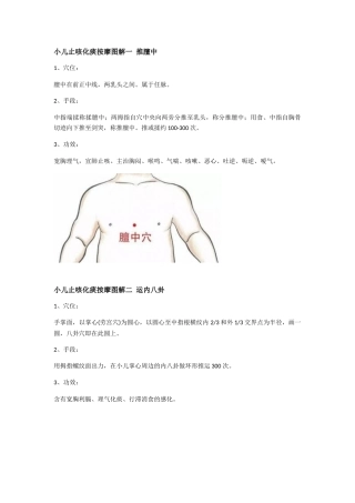 2025年咳嗽推拿手法