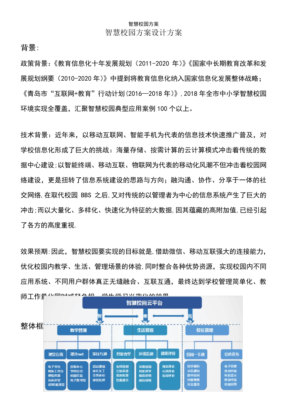 (2021年整理)智慧校园方案_第2页