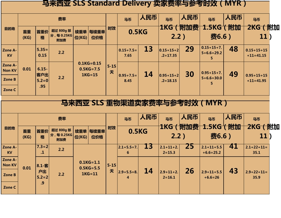 东南亚跨境电商物流价格人民币版_第2页