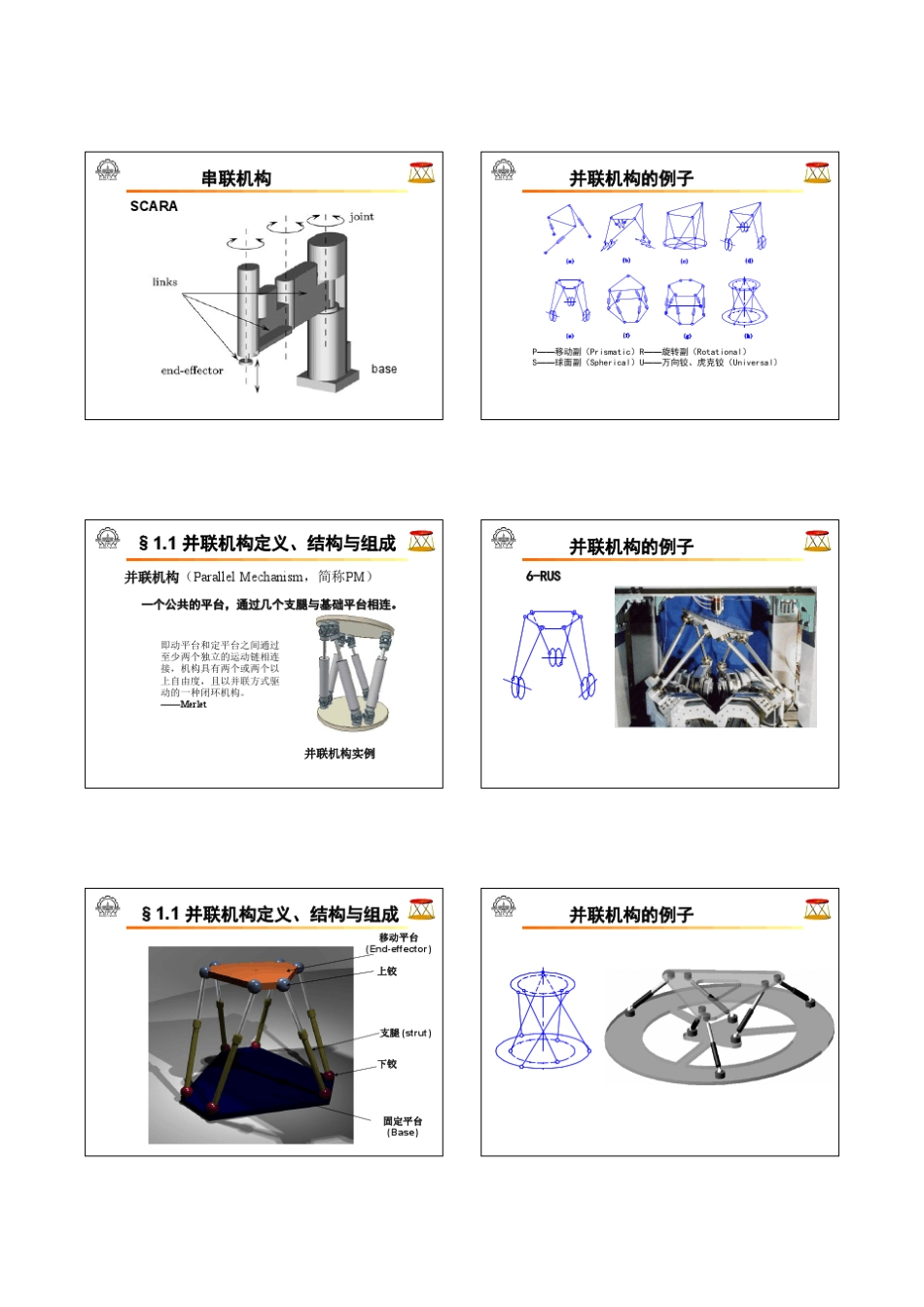 多自由度并联机构分析与控制_第3页