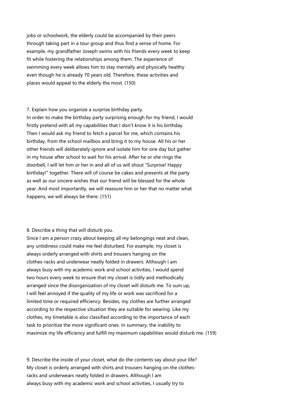 多邻国题库,材料,模板,讲解视频口语回答问题答案2_第3页