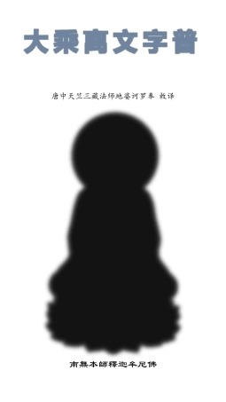 大乘离文字普光明藏经(注音精美版)