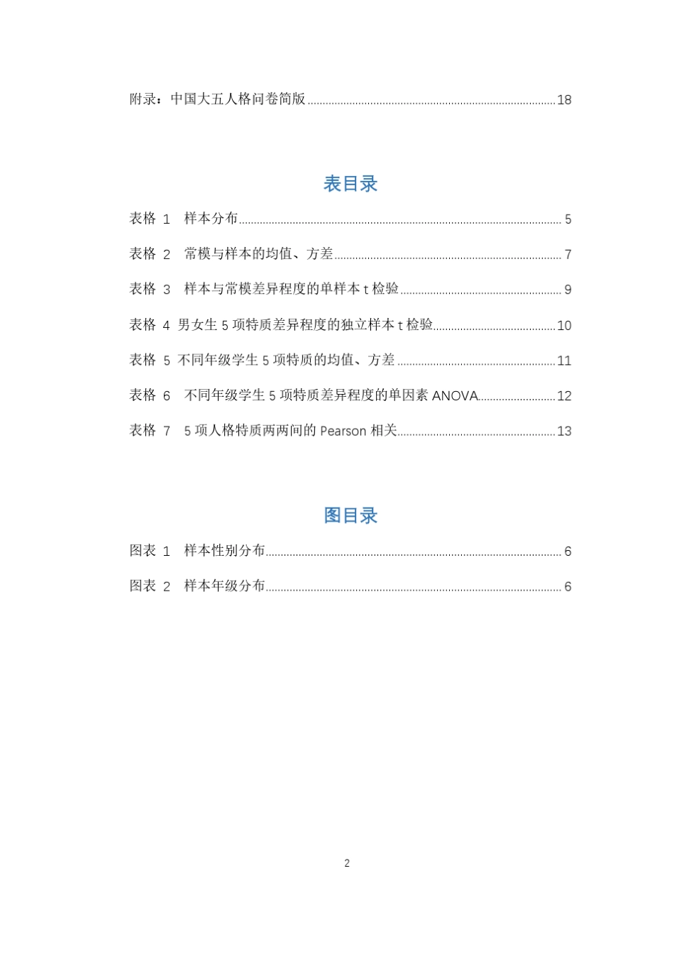 大五人格特质测查分析报告_第3页