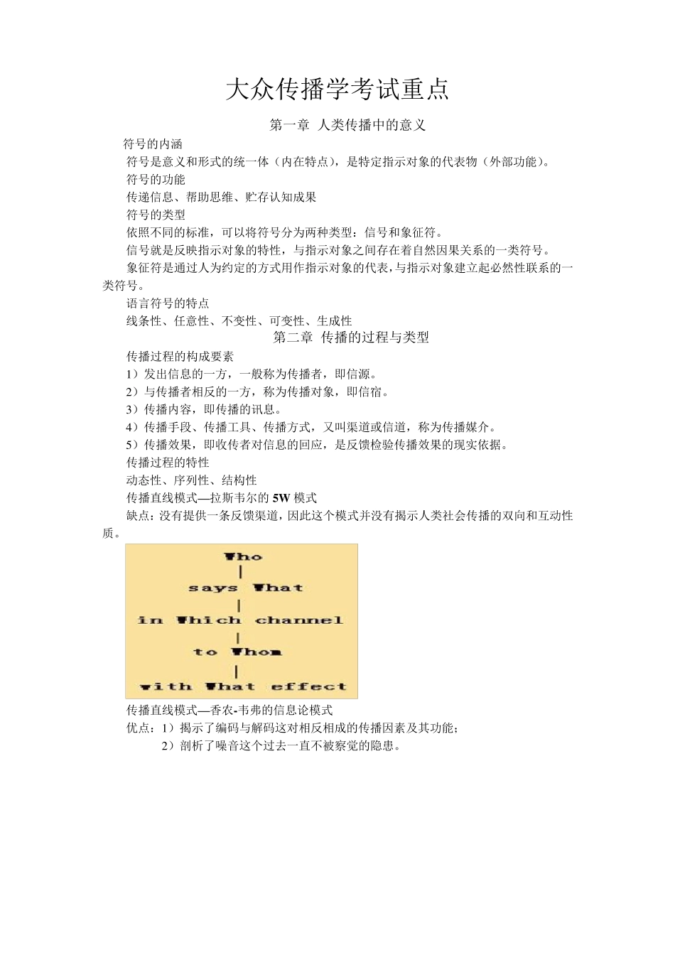 大众传播学考试重点_第1页