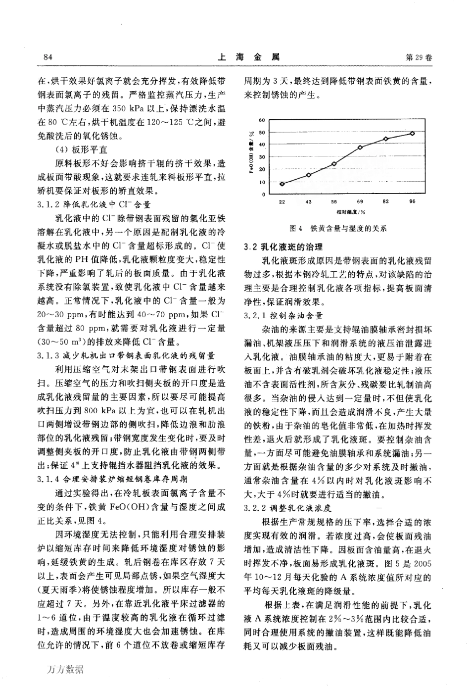 带钢表面斑迹的产生原因和控制方法_第3页