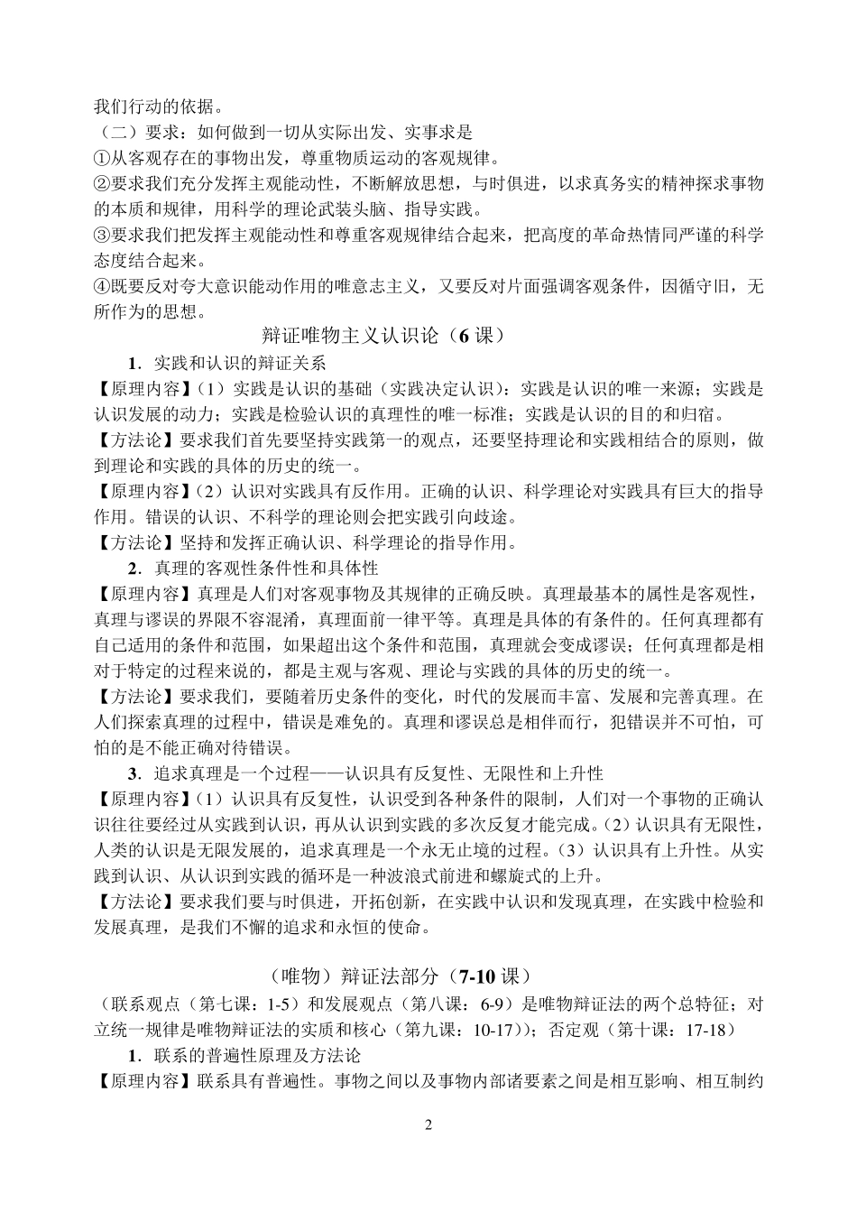 常用哲学原理和方法论_第2页