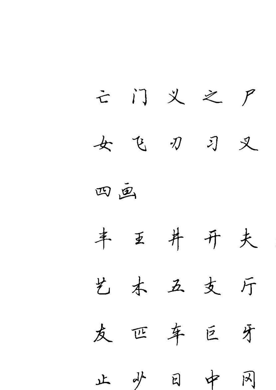 常用字行书字帖(清晰)常用字行书字帖常用字行书字帖_第2页