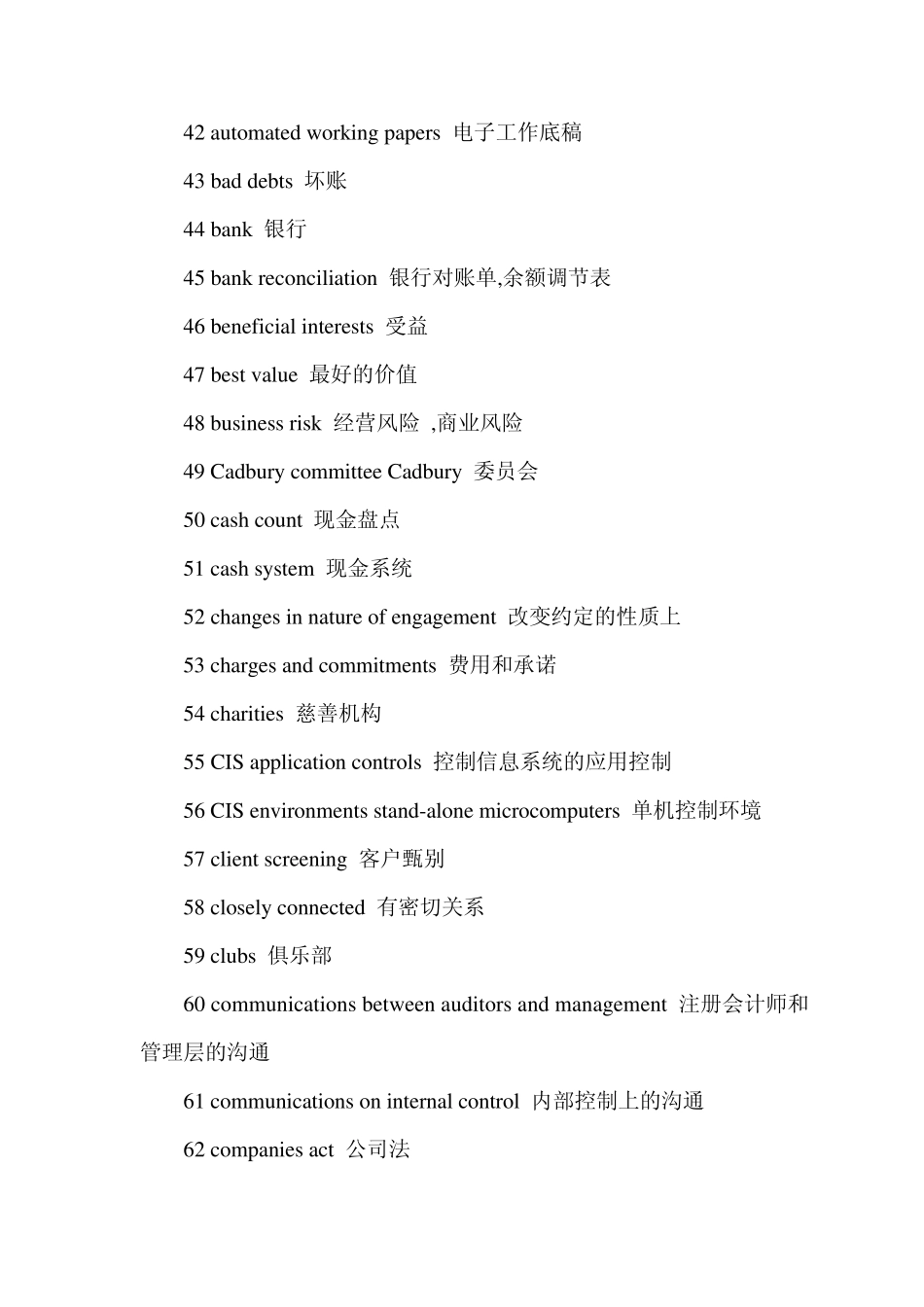 常用审计英语词汇_第3页