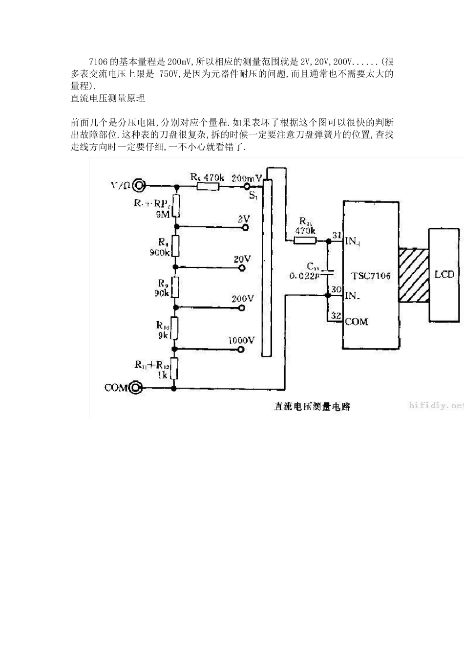 常用数字万用表的基本原理和维修_第2页