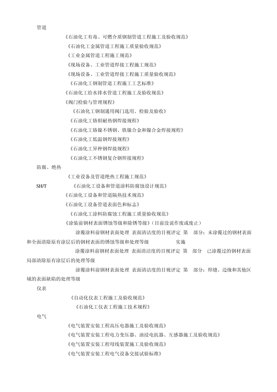 常用施工验收规范最新版本(2012.5)_第2页