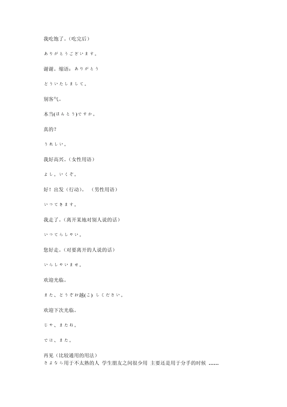 常用日语口语100句_第3页