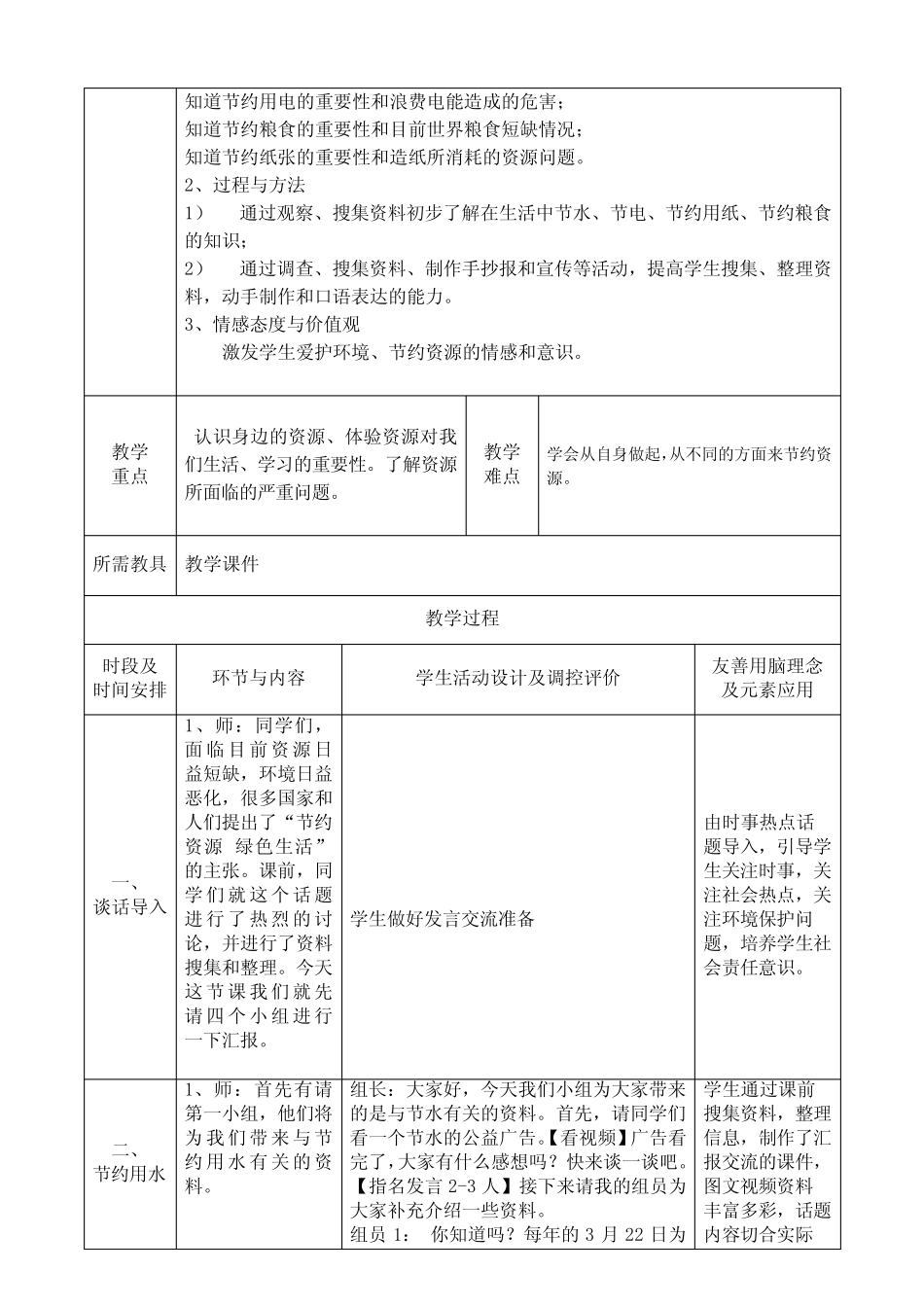 小学综合实践活动《会服务活动 6.我做环保宣传员》优质课教案_27_第2页