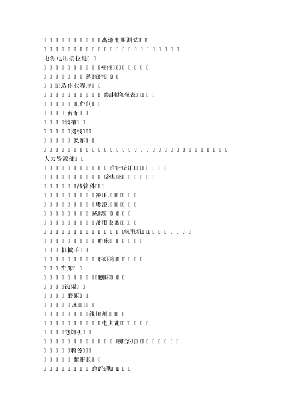 常用机床英语词汇总结_第2页