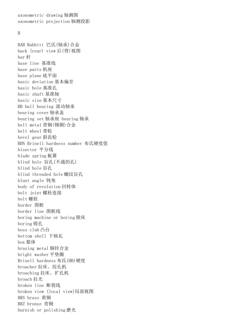 常用机械制图英语_第2页