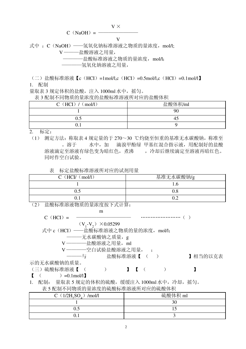 常用标准溶液的配制与标定_第2页
