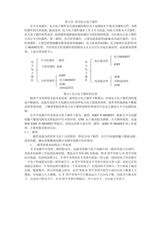 常用电力电子器件